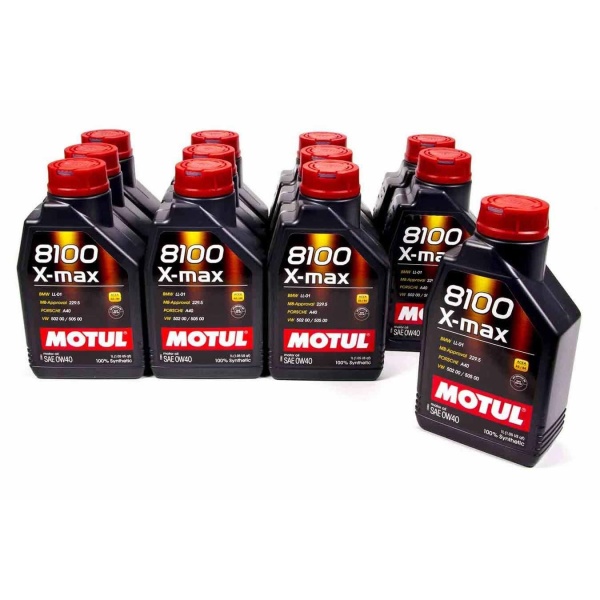 Pachet 12 Buc Ulei motor Motul 8100 X-Max 0W-40 1L